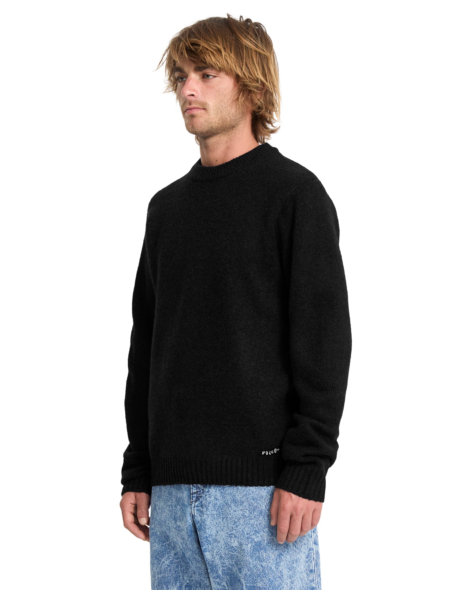 Volcom Mens Edmonder Sweater - Black