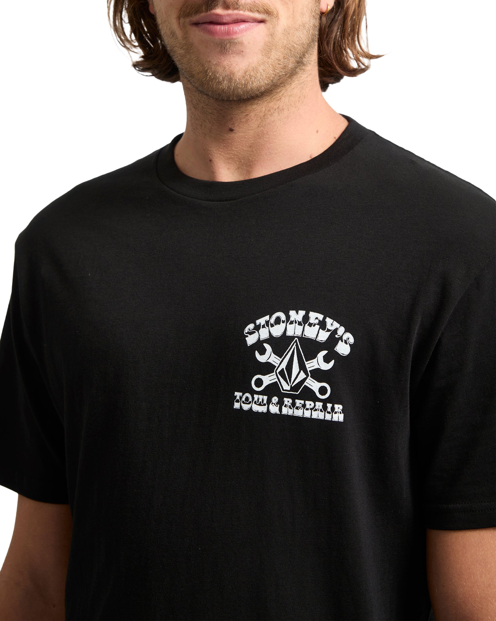Volcom Mens Stoneys T-Shirt - Black