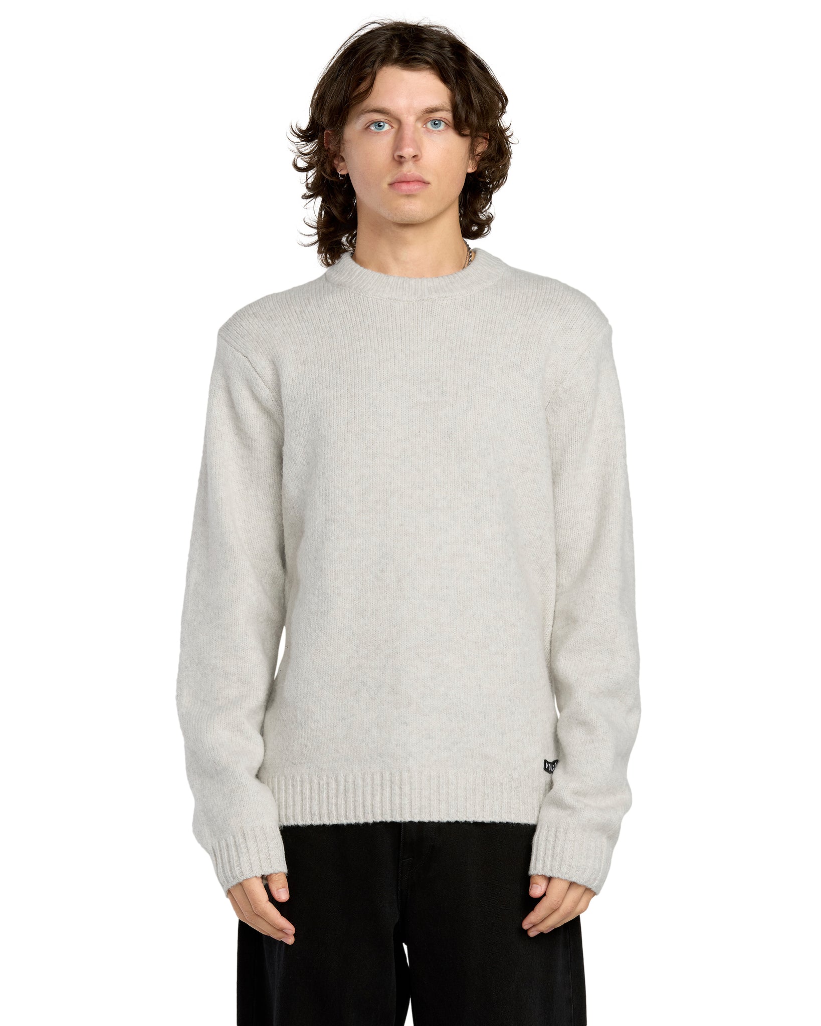 Volcom Mens Edmonder Sweater - Dirty White
