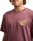 Volcom Mens Back Country T-Shirt - Merlot