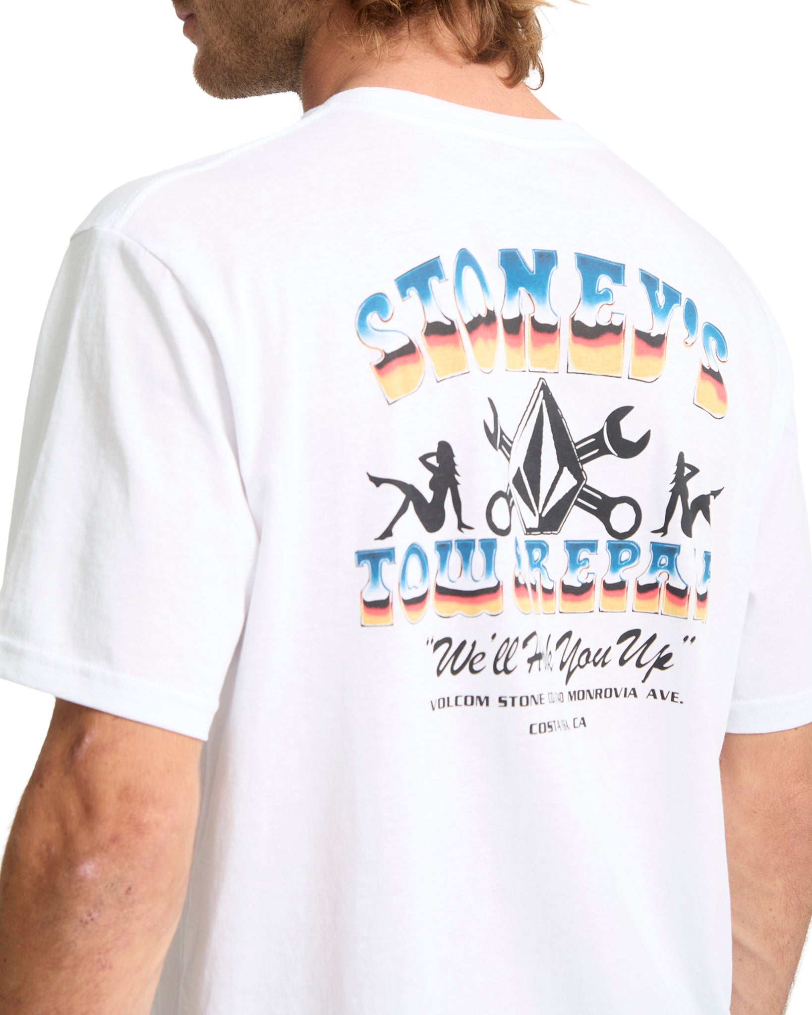 Volcom Mens Stoneys T-Shirt - White