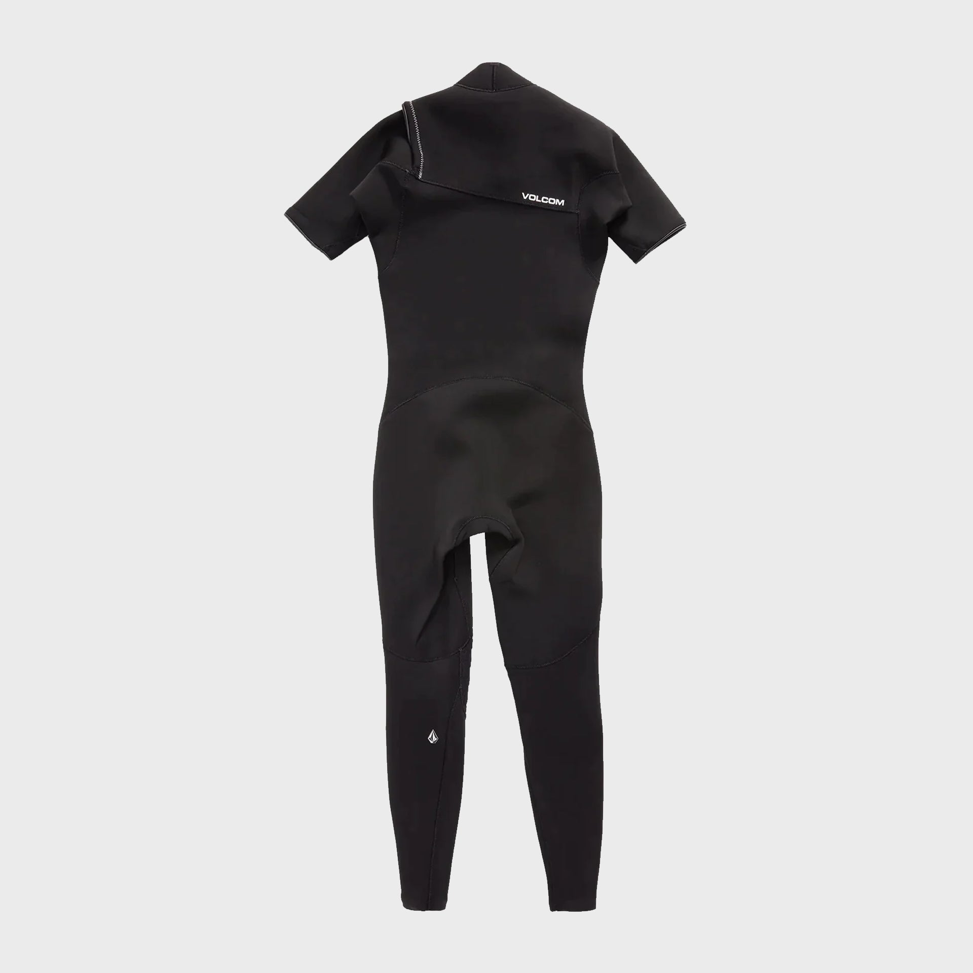 2/2mm Short Sleeve Chest Zip Full Wetsuit - Mens Wetsuit - Black - ManGo Surfing