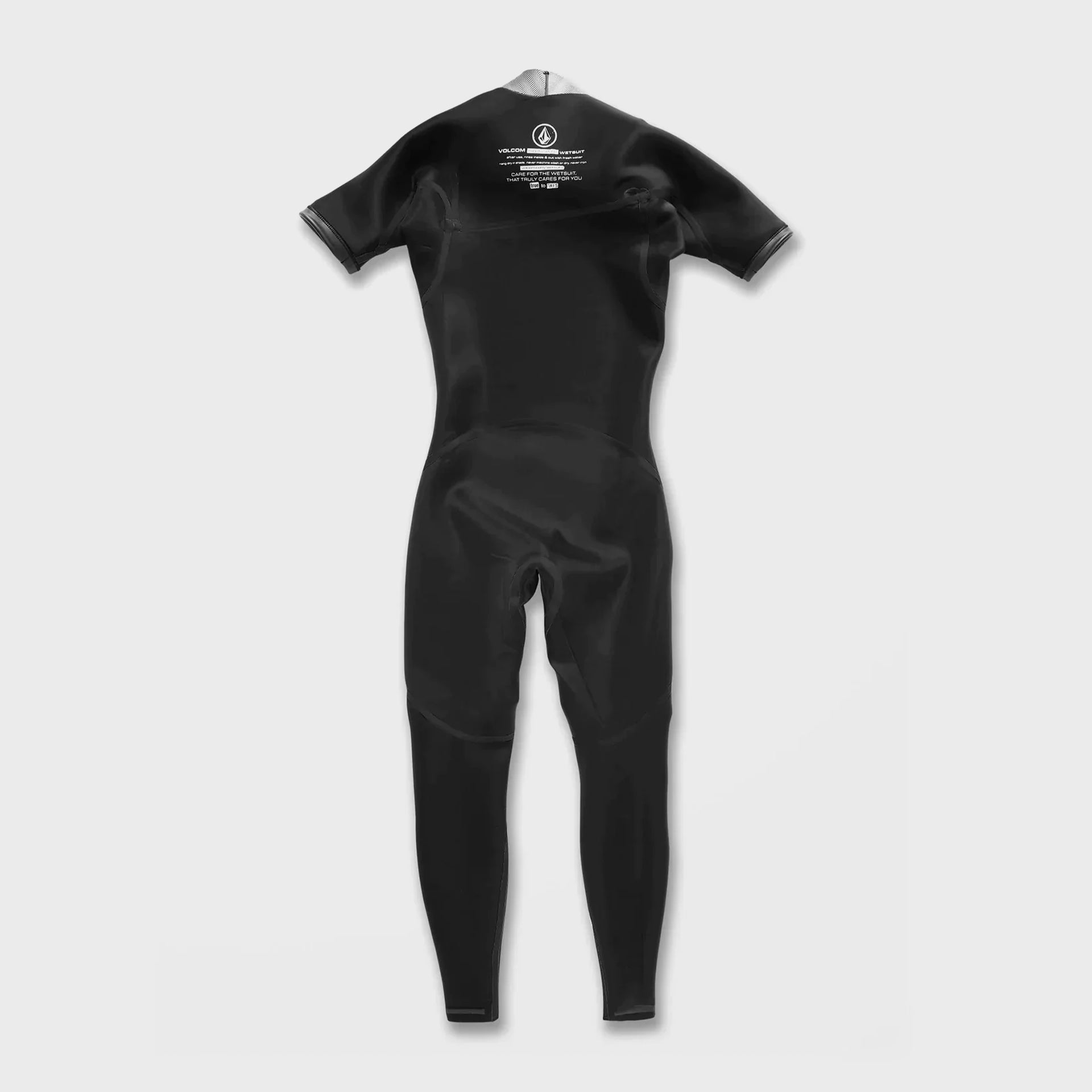 Modulator 2/2 Short Sleeve Chest Zip Spring Wetsuit - Black - ManGo Surfing