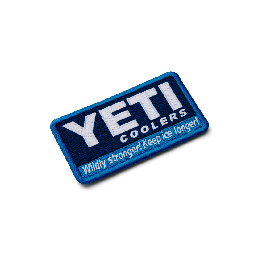 Yeti Collectors' Patches Wildly Stronger Patch - Navy