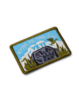 Yeti Eyes to the Sky Patch - Blue