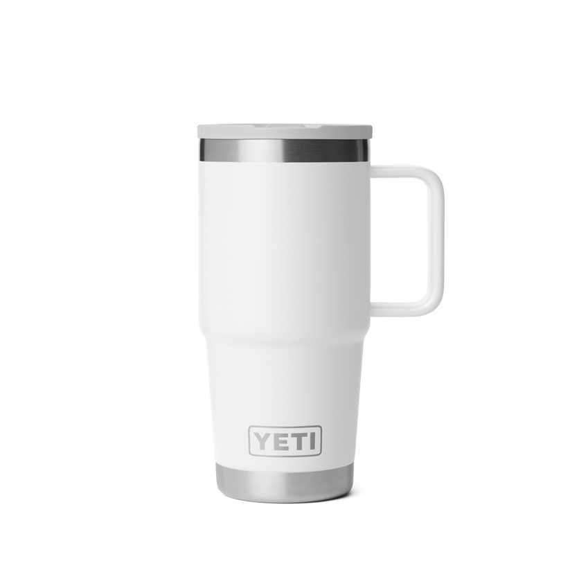 Yeti Rambler 20oz (591 ml) Travel Straw Mug - White
