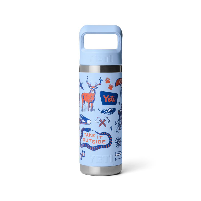 Yeti Rambler 18oz (532 ml) Straw Bottle - Big Sky Summer Camp