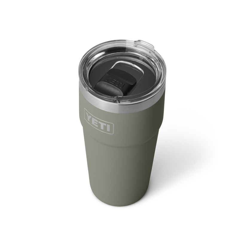 Yeti Rambler 20oz (591 ml) Stackable Cup - Pampa Green