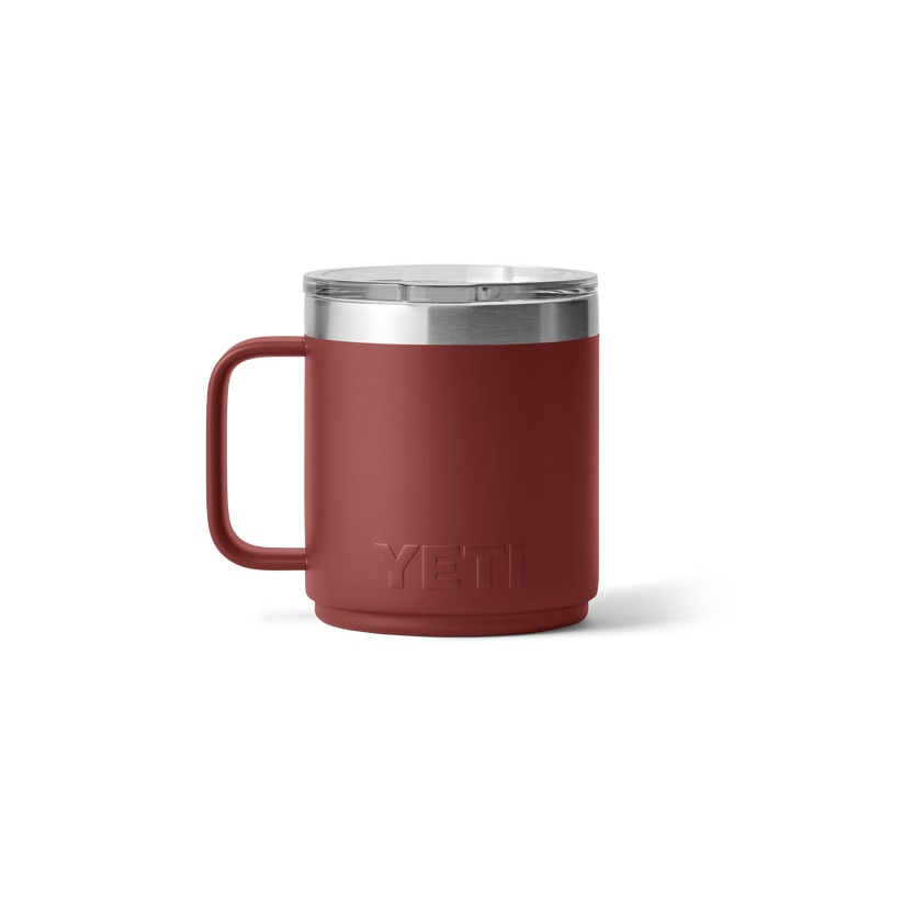 Yeti Rambler 10oz (296 ml) Stackable Mug With DuraSip™ Ceramic Lining - Stag Red