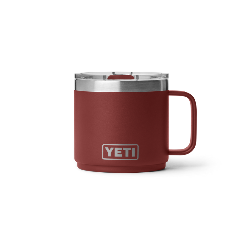 Yeti Rambler 14oz (414 ml) Stackable Mug With DuraSip™ Ceramic Lining - Stag Red