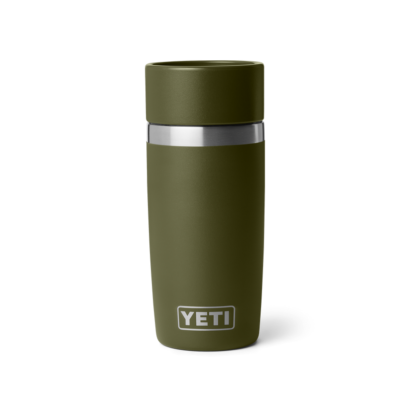 Yeti Rambler 12oz (355 ml) Travel Bottle - Olive/King Crab Orange