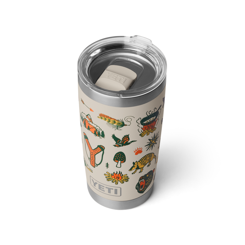 Yeti Rambler 20oz (591 ml) Tumbler - Cape Summer Camp