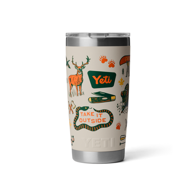 Yeti Rambler 20oz (591 ml) Tumbler - Cape Summer Camp