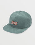 RVCA Mens Pen Script Cord Snapback Hat - One Size - Balsam Green - ManGo Surfing