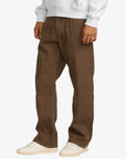 RVCA Mens Dayshift 5 Pocket Canvas Trousers - Bombay Brown