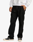 RVCA Mens Americana Dayshift Denim Chinos - Black Denim - ManGo Surfing