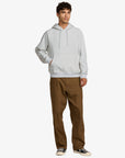 RVCA Mens Dayshift Hoodie - Ash Heather