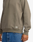 RVCA Mens Dayshift Hoodie - Mushroom