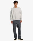 RVCA Mens Dayshift 2 Crew Sweatshirt - Ash Heather