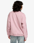 RVCA Womens Baggiefriend Sweatshirt - Lush Lilac - ManGo Surfing