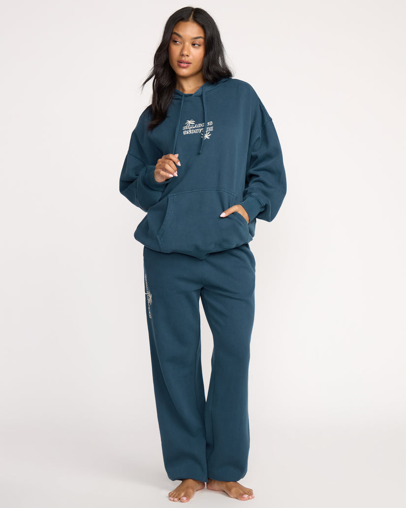 Billabong Womens Best Wishes Hoodie - Navy - ManGo Surfing