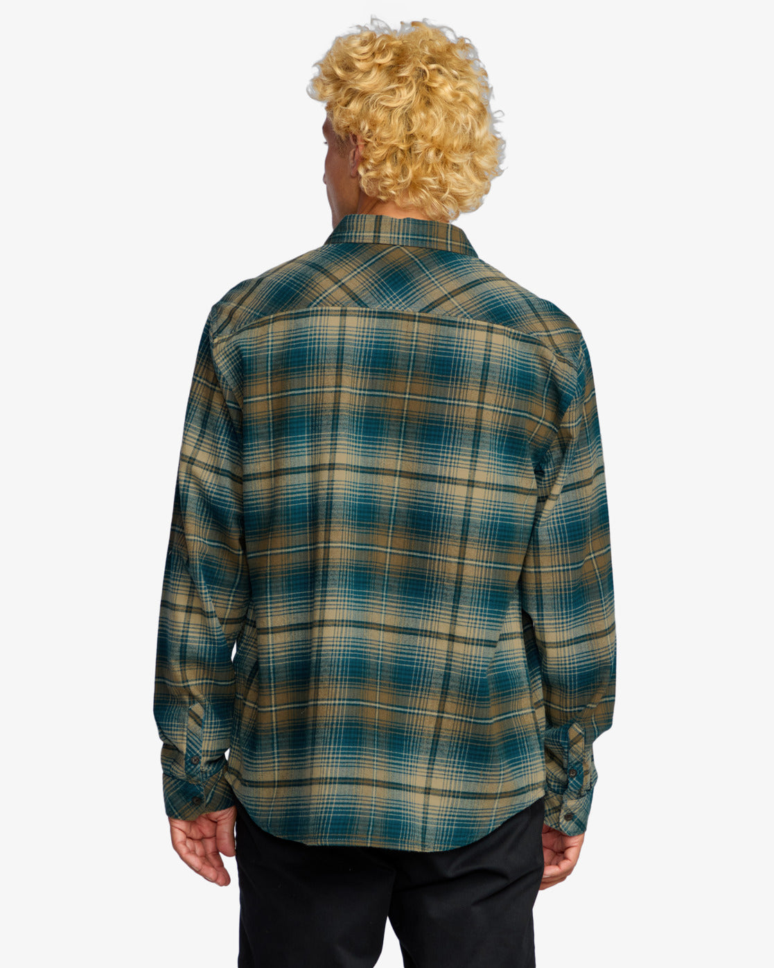 Billabong Mens Coastline Flannel Long Sleeve Shirt - Otter