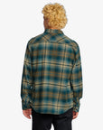 Billabong Mens Coastline Flannel Long Sleeve Shirt - Otter