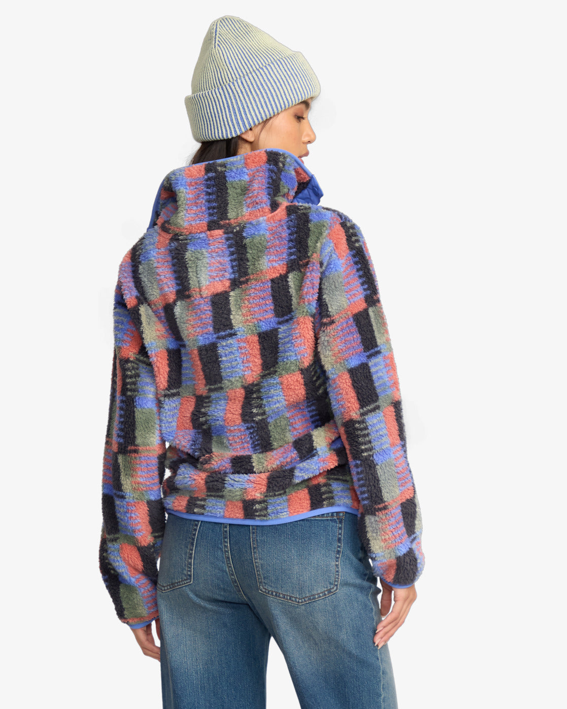 Billabong Womens Switchback Mock Neck Sweatshirt - Multicoloured - ManGo Surfing
