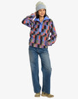 Billabong Womens Switchback Mock Neck Sweatshirt - Multicoloured - ManGo Surfing