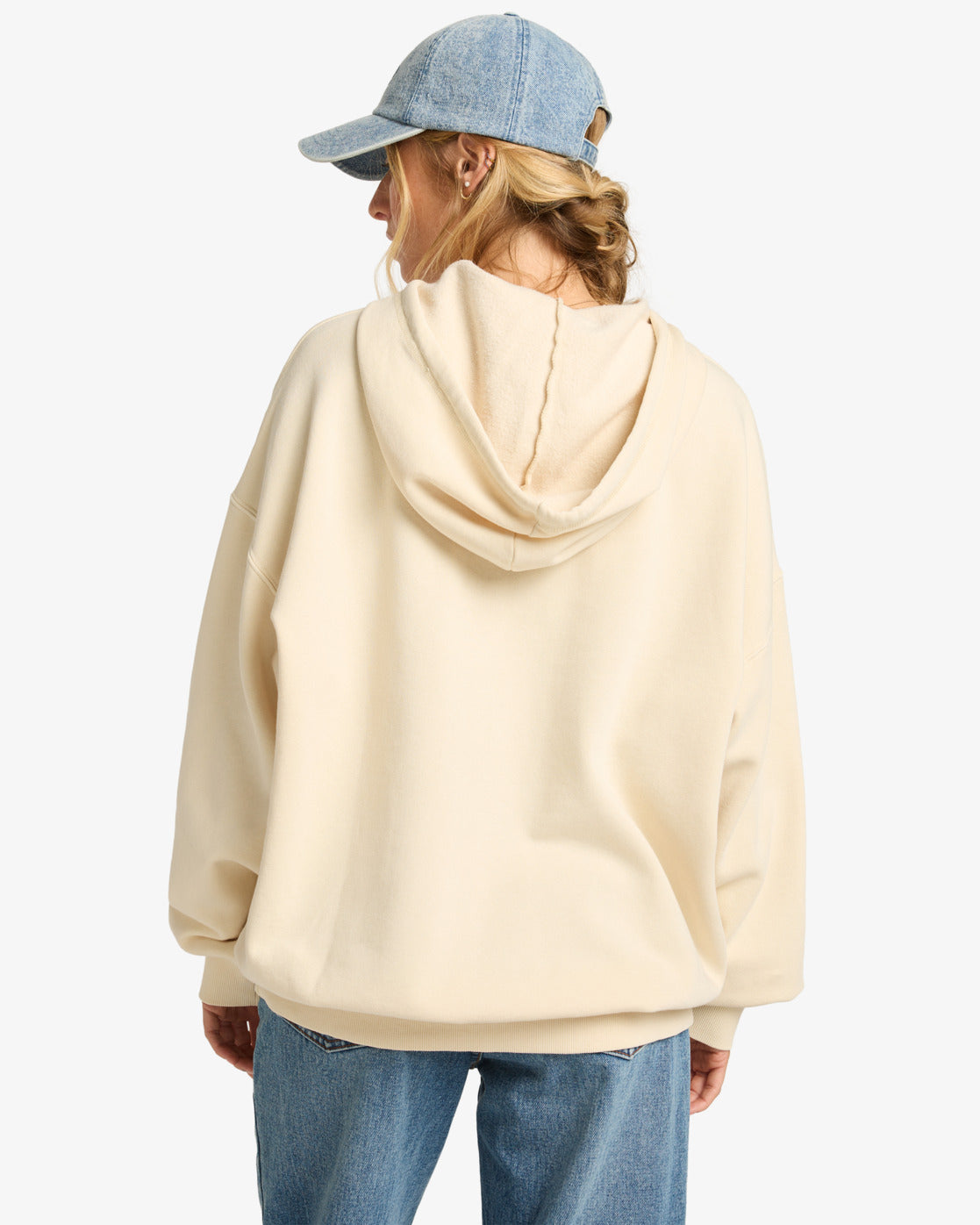 Billabong Womens Hi Tide Dip Hoodie - Whitecap - ManGo Surfing
