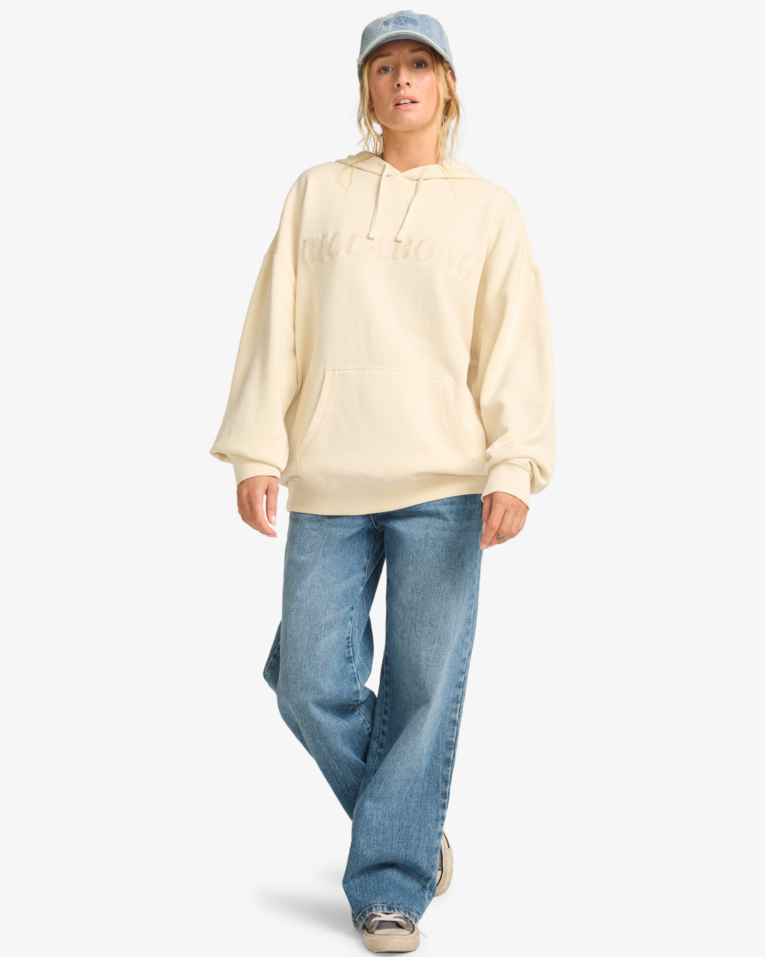 Billabong Womens Hi Tide Dip Hoodie - Whitecap - ManGo Surfing