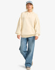 Billabong Womens Hi Tide Dip Hoodie - Whitecap - ManGo Surfing
