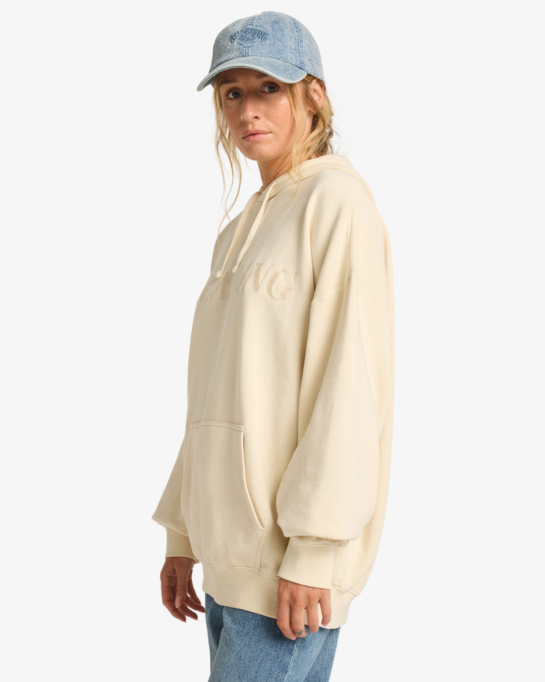 Billabong Womens Hi Tide Dip Hoodie - Whitecap - ManGo Surfing