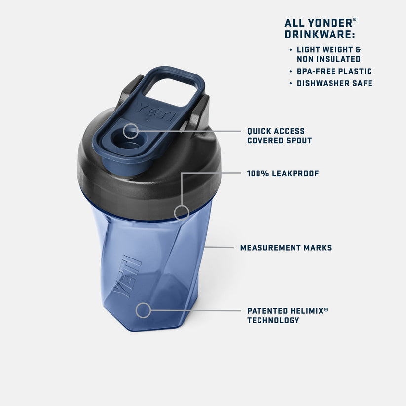 Yeti Yonder 20oz (591 ml) Shaker Bottle - Royal Blue