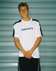 Rip Curl Mens Archive Up Top Panel Loose T-Shirt - White