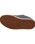 DC Shoes Mens Court Graffik Leather Shoes - Grey/White - ManGo Surfing