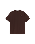 Dark Seas Headmaster III Heavyweight Short Sleeve T-Shirt - Java Brown