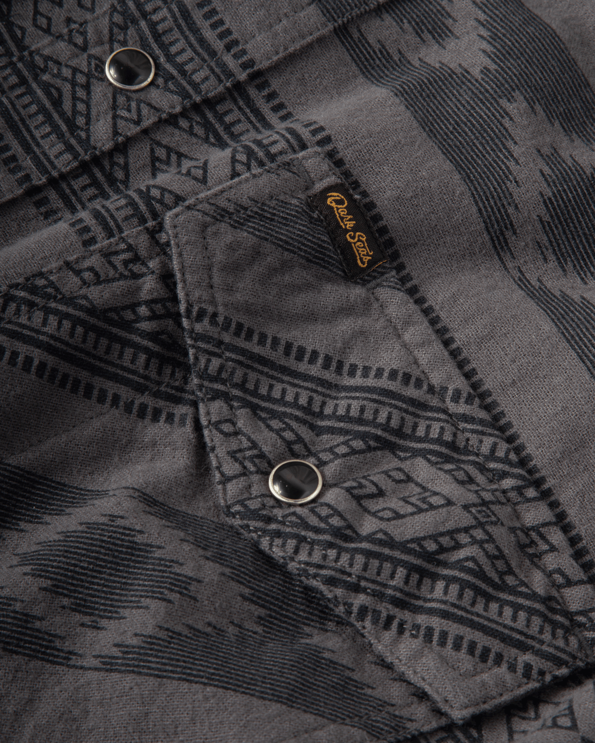 Dark Seas Austin Woven Long Sleeve Shirt - Indigo