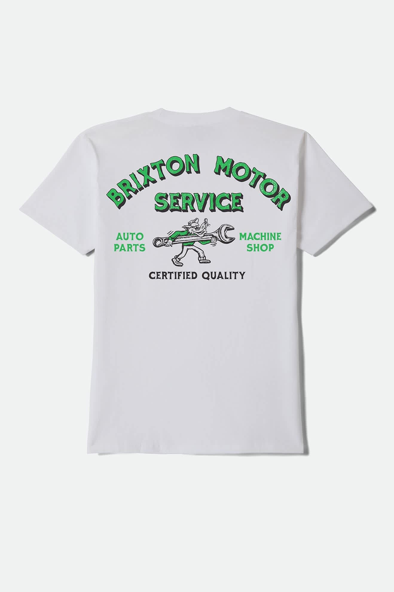 Brixton Dyson Standard T-Shirt - White