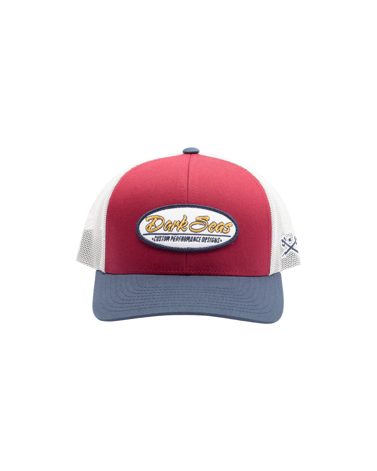 Dark Seas Laguna Hat - One Size - Burgundy/Navy