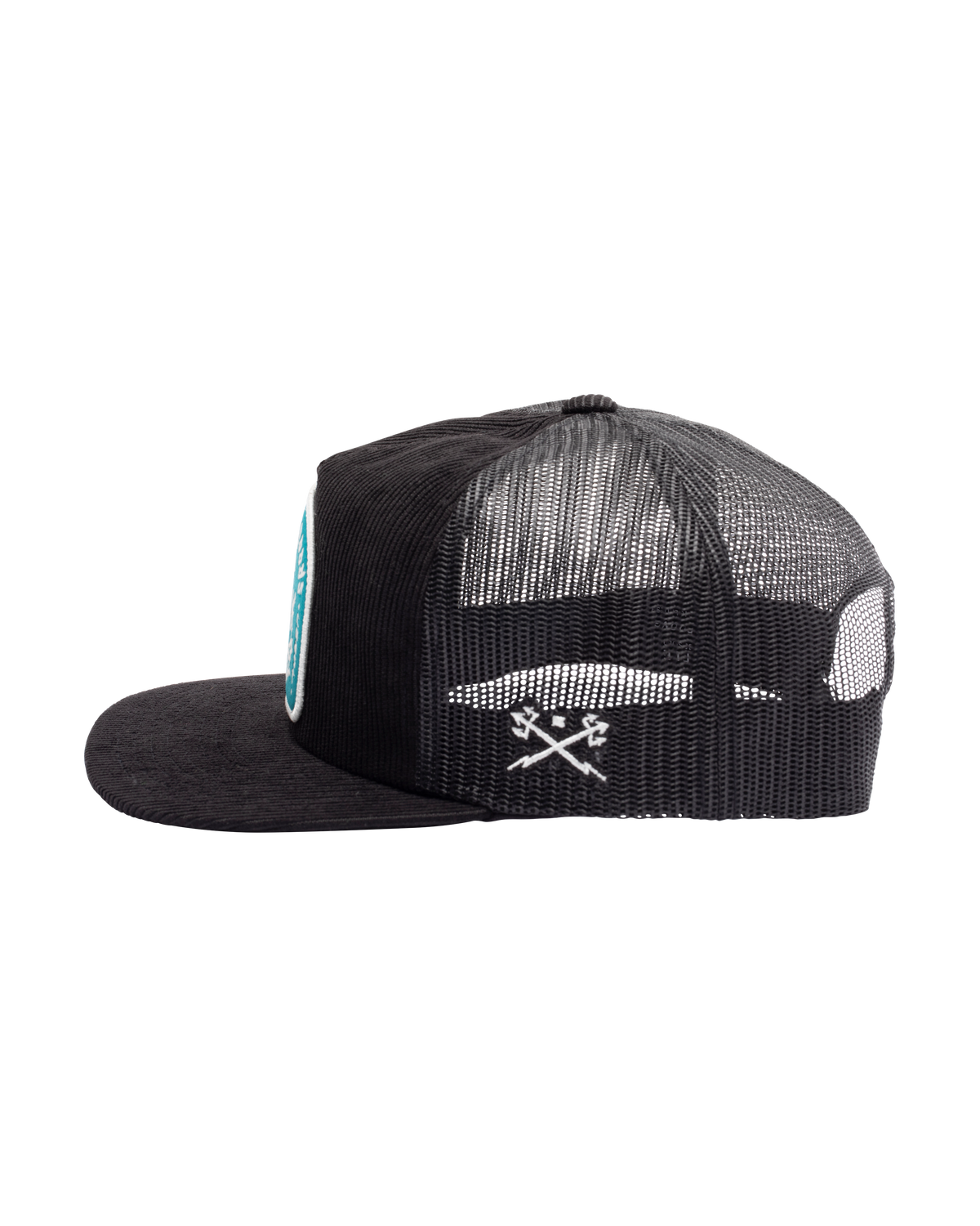 Dark Seas Metal Hat - One Size - Black
