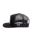 Dark Seas Metal Hat - One Size - Black