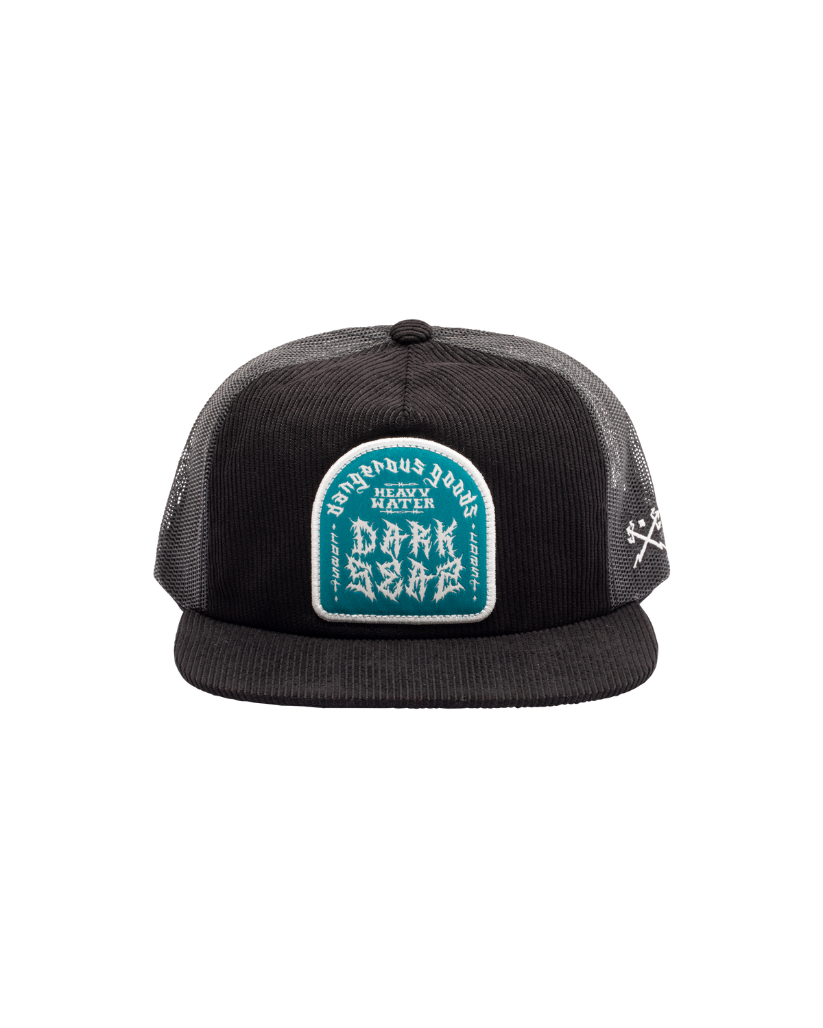 Dark Seas Metal Hat - One Size - Black