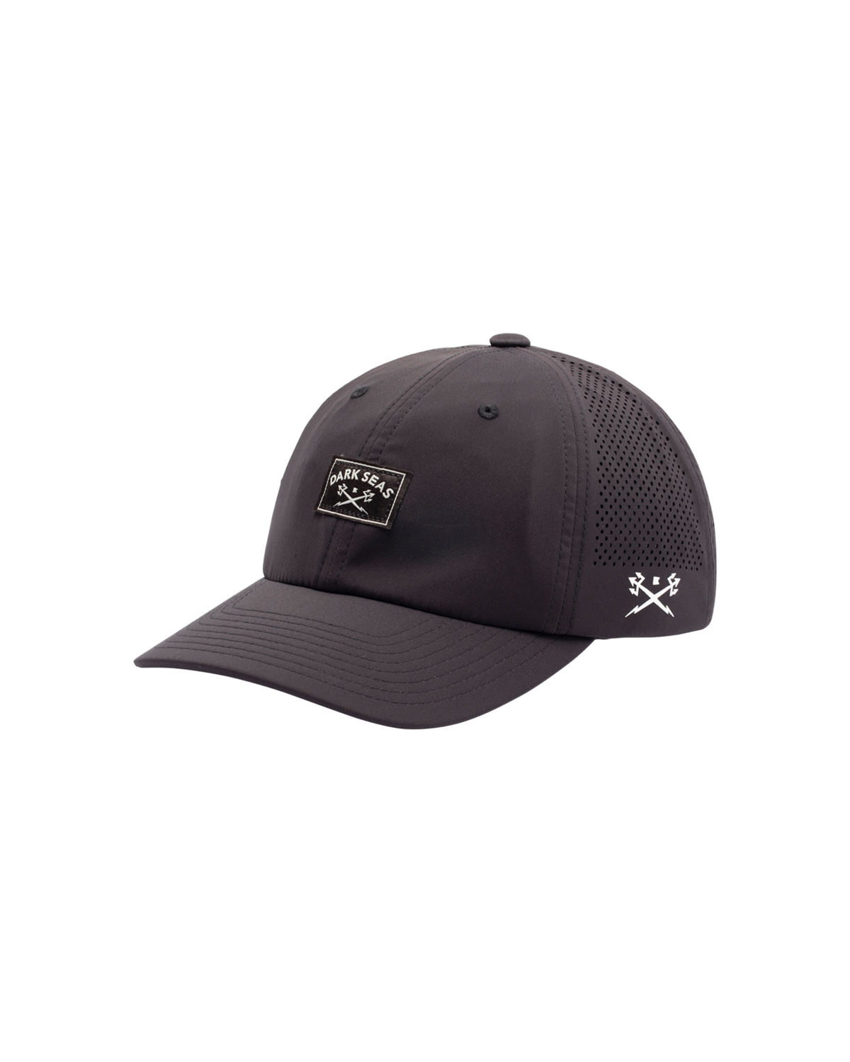 Dark Seas Low Pro Tech Hat - One Size - Black