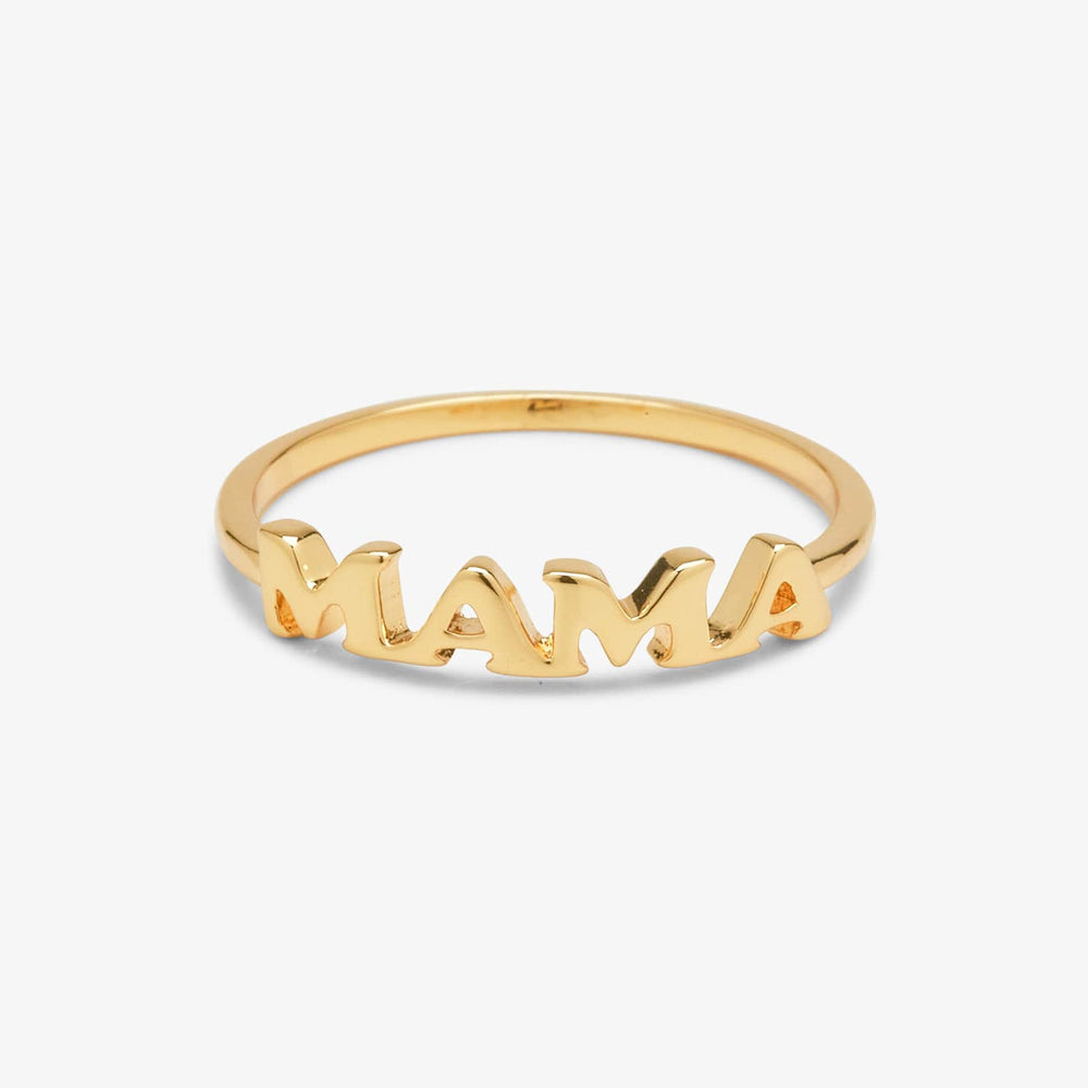 Pura Vida Mama Ring - Gold - ManGo Surfing