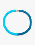 Pura Vida Seascape Vinyl Disc Stretch Bracelet - Bluebell