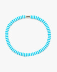 Pura Vida Seascape Vinyl Disc Stretch Bracelet - Canal Blues
