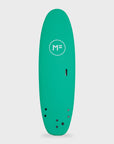 6'6 Surf School Super Soft Surfboard - Screw Thru 3F - Jade - ManGo Surfing