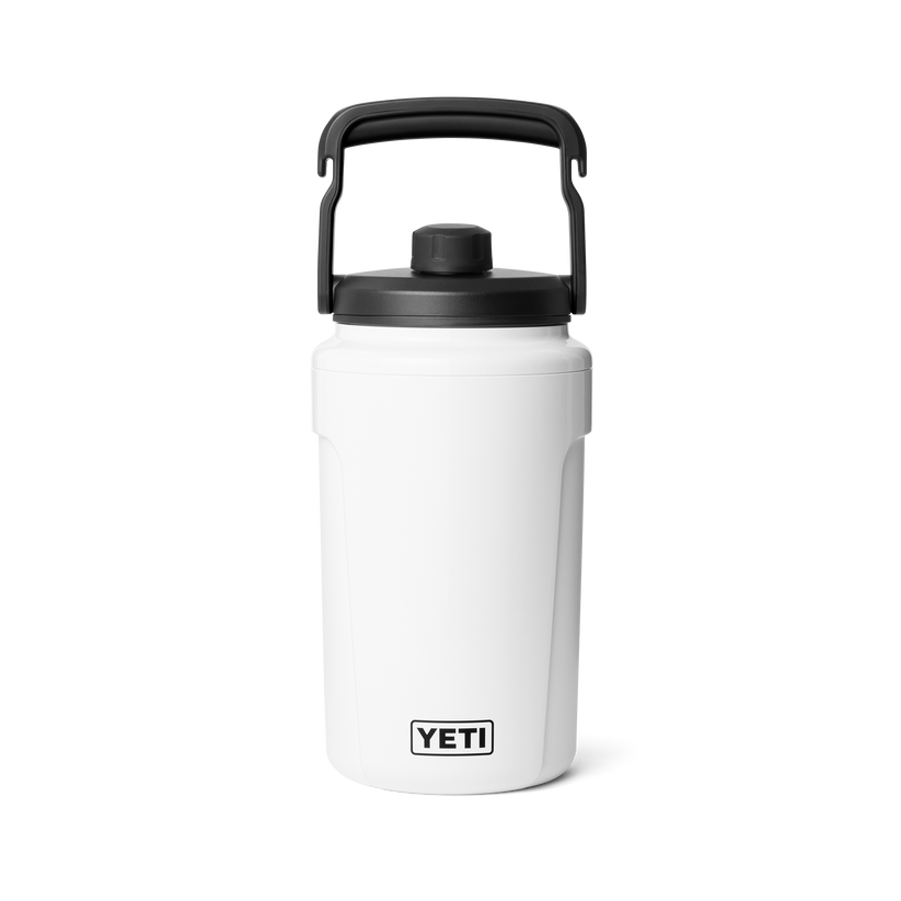 Yeti Silo Half Gallon (1.89 L) with Chug Cap Jug - White