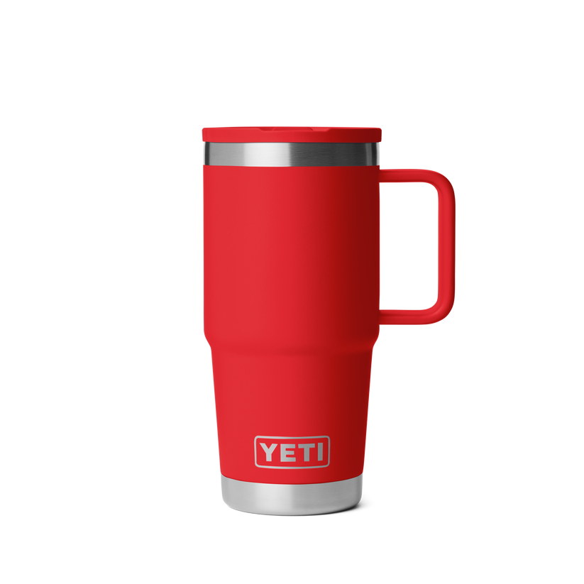 Yeti Rambler 20oz (591 ml) Travel Straw Mug - Rescue Red